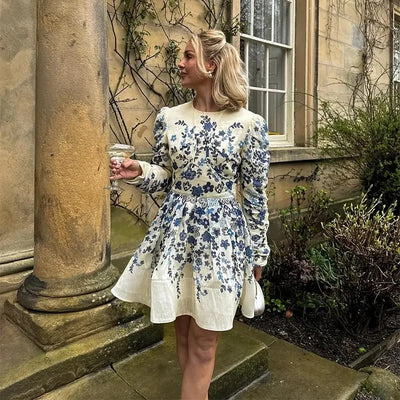 Blue Blossom Dress