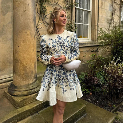 Blue Blossom Dress